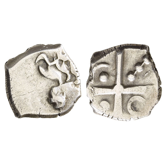 Celtic Southern Gaul. Tolosates, Negro Head AR Drachm.