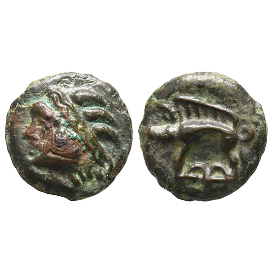 Celtic Northeast Gaul. Leuci Potin Unit.