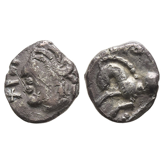 Celtic Central Gaul. Sequani, TOGIRIX AR Quinarius.