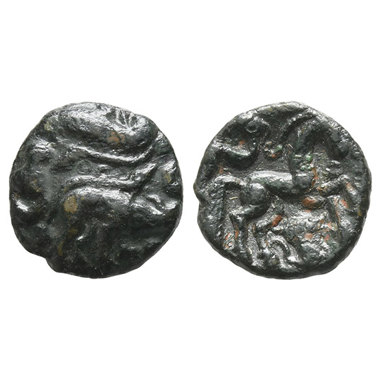 Celtic Northeast Gaul. Ambiani AE Unit.
