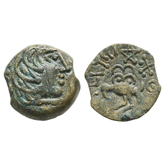 Celtic Northwest Gaul. Senones AE Unit.