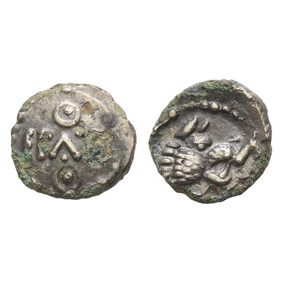 Celtic Britannia. Atrebates and Regni, Epaticcus Fourrée Minim.