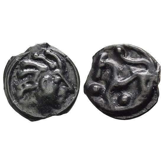 Celtic Northwest Gaul. Senones Potin Unit.