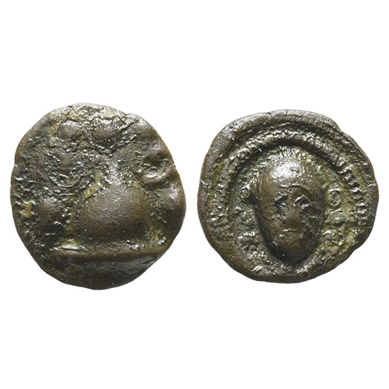 Celtic Northeast Gaul. Ambiani AE Unit.