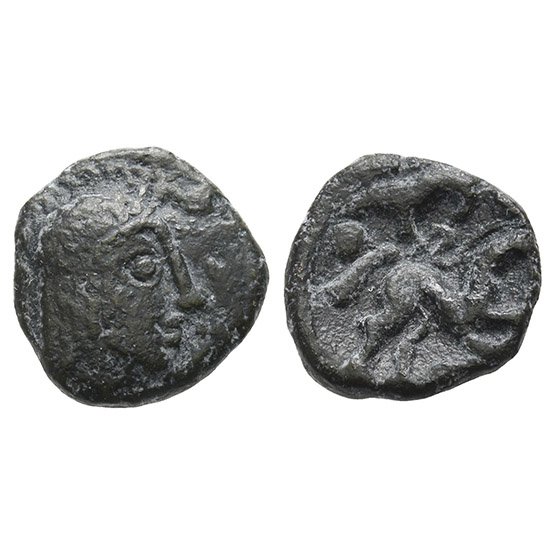 Celtic Northeast Gaul. Ambiani AE Unit.