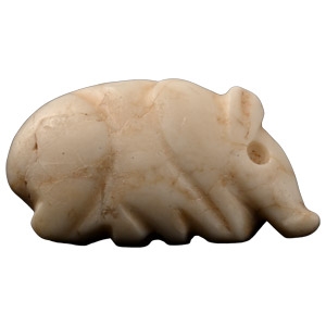 Mesopotamian Stone Pig Amulet