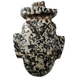 Egyptian Diorite Heart Amulet