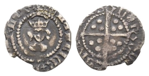 England. Tudor, Henry VIII AR Halfpenny.