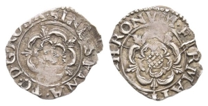 England. Stuart, Charles I AR Penny.