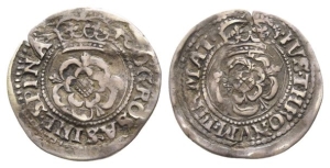 England. Stuart, Charles I AR Halfgroat.