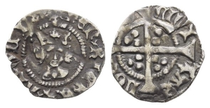 England. Lancaster, Henry VI AR Halfpenny.