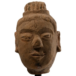 Chinese MingStyle Stucco Head