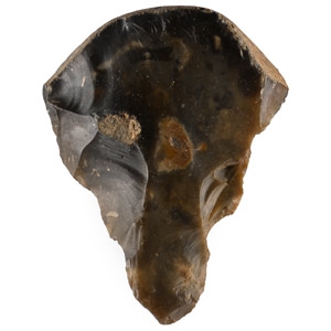 Stone Age Flaked Flint Graver Tool