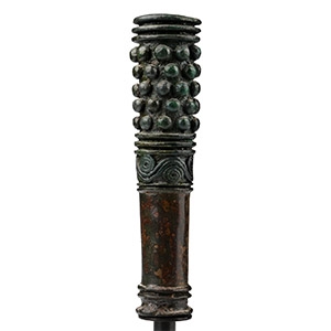Mesopotamian Bronze Macehead with Raised Bosses
