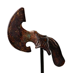 Bactrian Bronze Animal Axehead