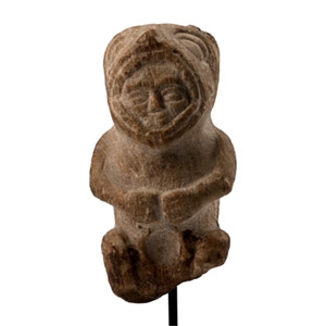 Aztec Stone Seated Figure