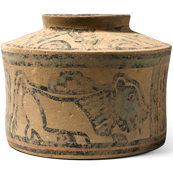 Indus Valley Terracotta Vessel with Animals