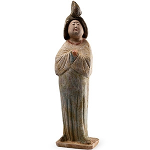 Chinese Terracotta Courtly Lady