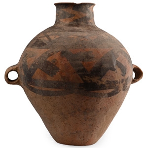 Chinese Pottery Amphora Jar