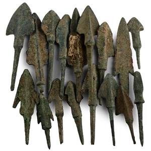 Luristan Bronze Arrowhead Collection