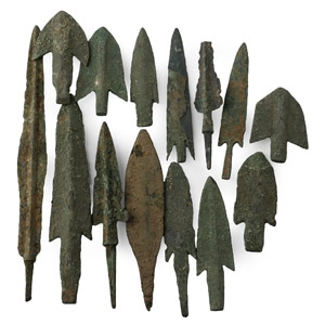 Luristan Bronze Arrowhead Collection