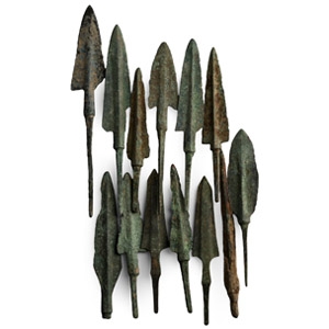 Luristan Bronze Arrowhead Collection
