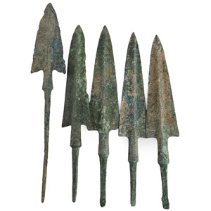 Luristan Bronze Arrowhead Collection