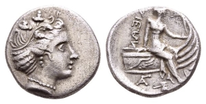 Euboia, Histiaia AR Tetrobol.