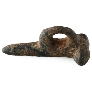 Roman Bronze Phallic Pendant