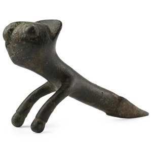 Western Asiatic Bronze Mount in the Form of a Lion