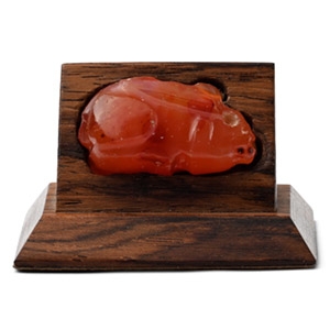 Roman Carnelian Hare Amulet