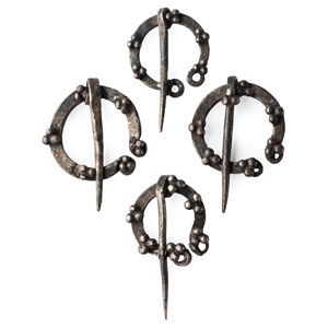 Byzantine Silver Brooch Collection