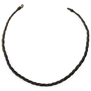 Viking Period Bronze Twisted Neck Torc