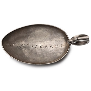 Roman Silver Spoon Property of the God Faunus Cranus