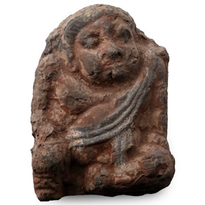 Chinese Song Terracotta Tile with Budai