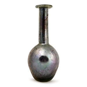 Roman Highly Iridescent Glass Flask