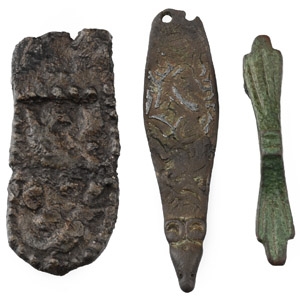Anglo-Saxon Bronze and Lead Artefact Groop