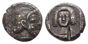 Philistia, Azotos AR Drachm.