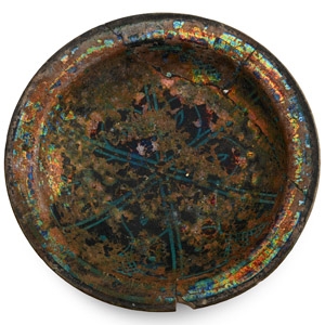 Seljuk Glazed Bowl with Fine Iridescence