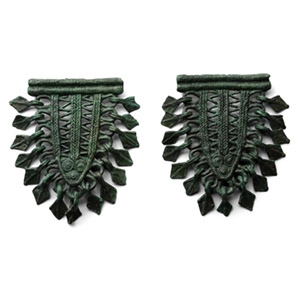 Viking Age Bronze Pendant Pair