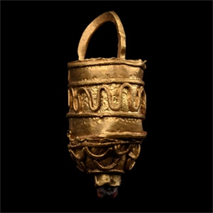 Pre-Viking Gold Aroma Bucket Pendant