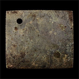 Northeastern Iberian Votive Plaque with Inscription