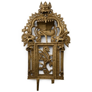 Copper-Alloy Temple Naag Prabhavali