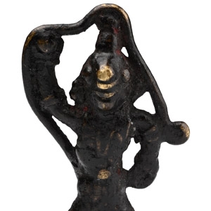 Copper-alloy Standing Hanuman Figure