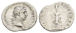 Trajan AR Denarius.