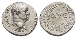 Vespasian AR Denarius.