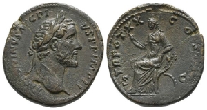 Antoninus Pius AE Sestertius.