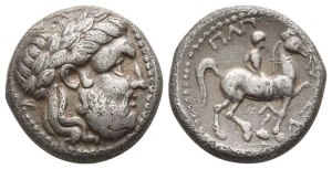 Celts in Lower Danube AR Tetradrachm.