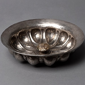 Achaemenid Silver Phiale with Central Rosette