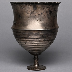 Gandharan Silver Footed Chalice